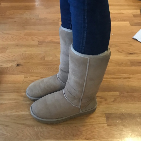 Classic Tall Tan Uggs - Picture 8 of 8